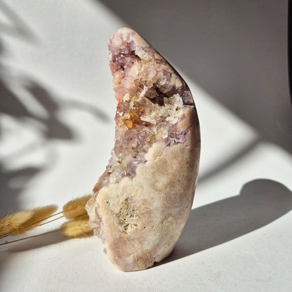 Roze Amethist Druzy Freeform 1100gram – AA+ Natuurlijke Pink Amethyst uit Brazilië
