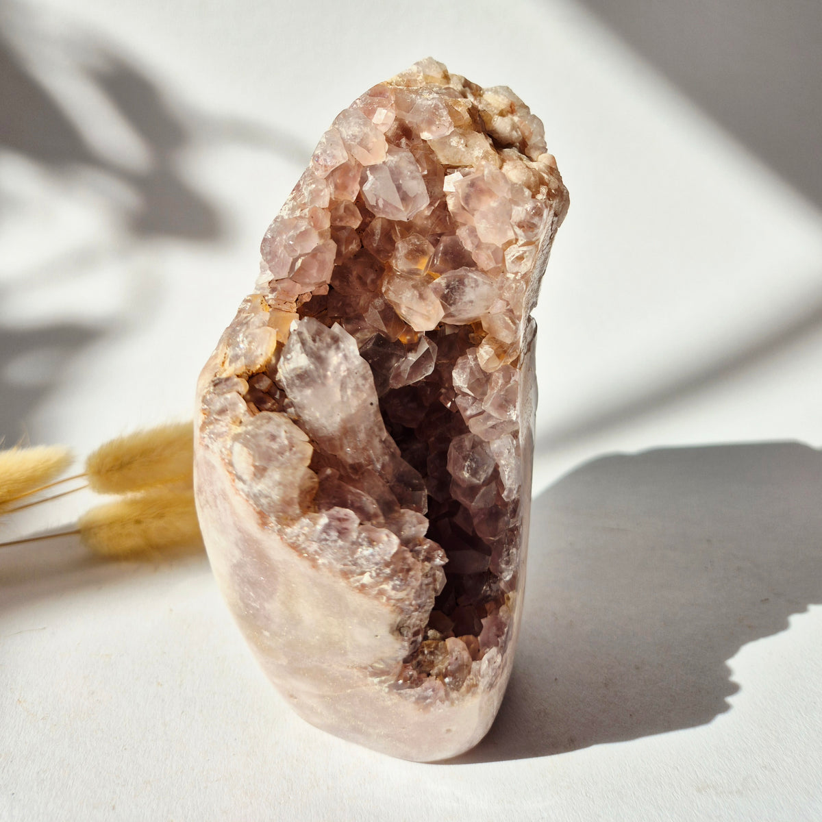 Roze Amethist Druzy Freeform 1040gram – AA+ Natuurlijke Pink Amethyst uit Brazilië