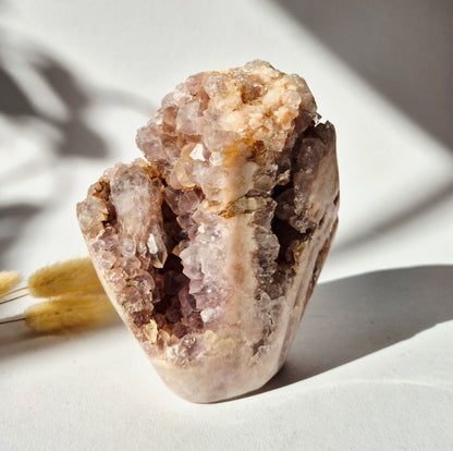 Roze Amethist Druzy Freeform 1040gram – AA+ Natuurlijke Pink Amethyst uit Brazilië