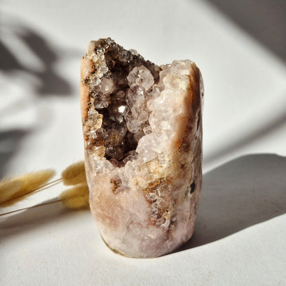 Roze Amethist Druzy Freeform 781gram – AA+ Natuurlijke Pink Amethyst uit Brazilië