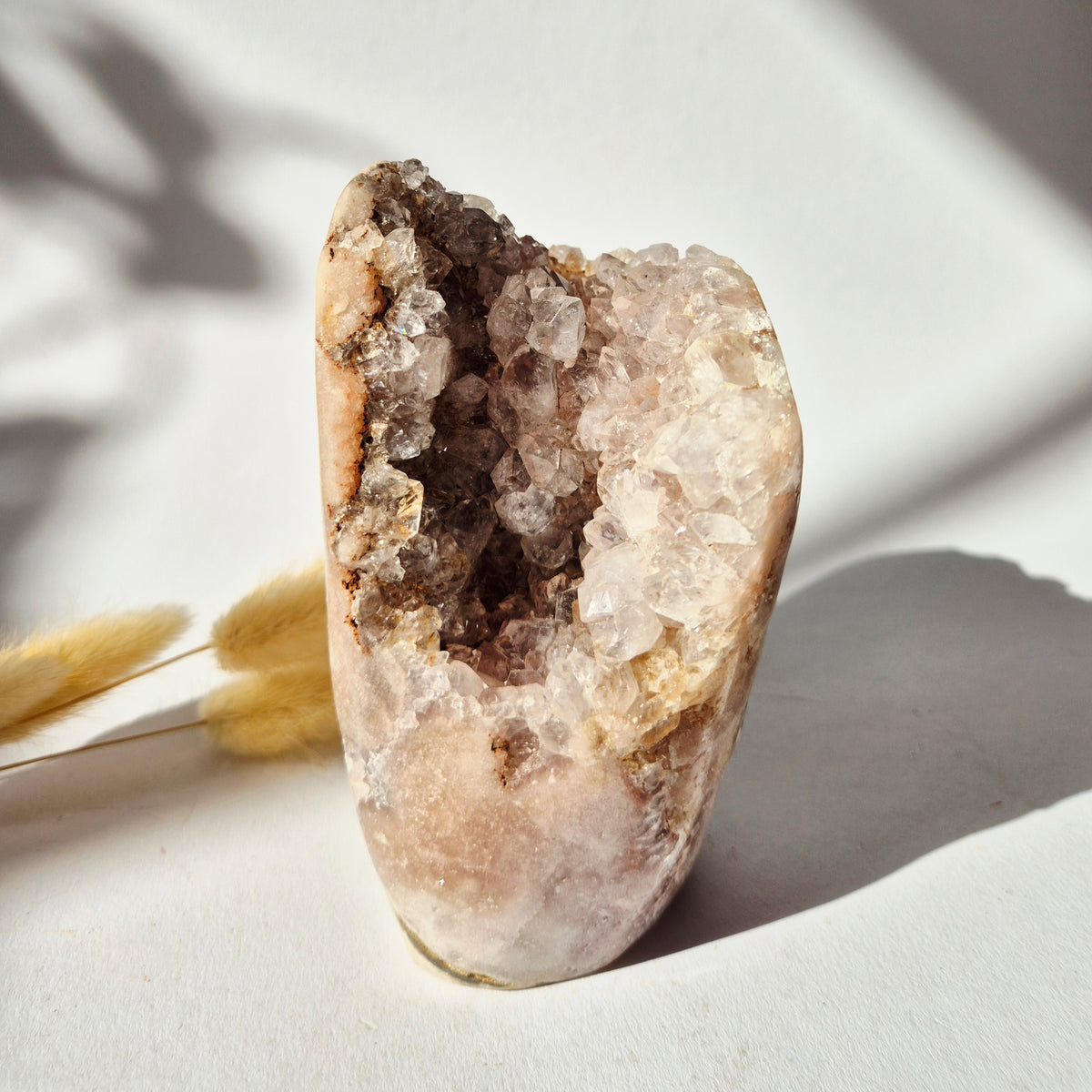 Roze Amethist Druzy Freeform 781gram – AA+ Natuurlijke Pink Amethyst uit Brazilië