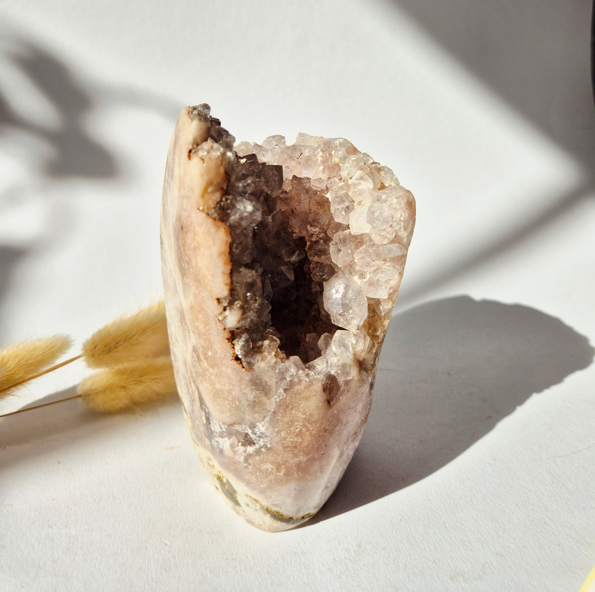 Roze Amethist Druzy Freeform 781gram – AA+ Natuurlijke Pink Amethyst uit Brazilië