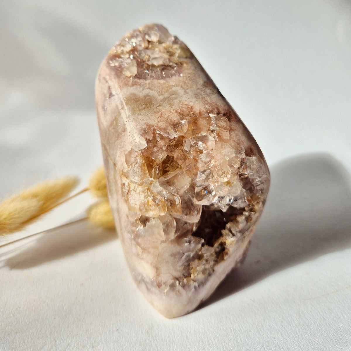 Roze Amethist Druzy Freeform 500Gram – AA+ Natuurlijke Pink Amethyst uit Brazilië