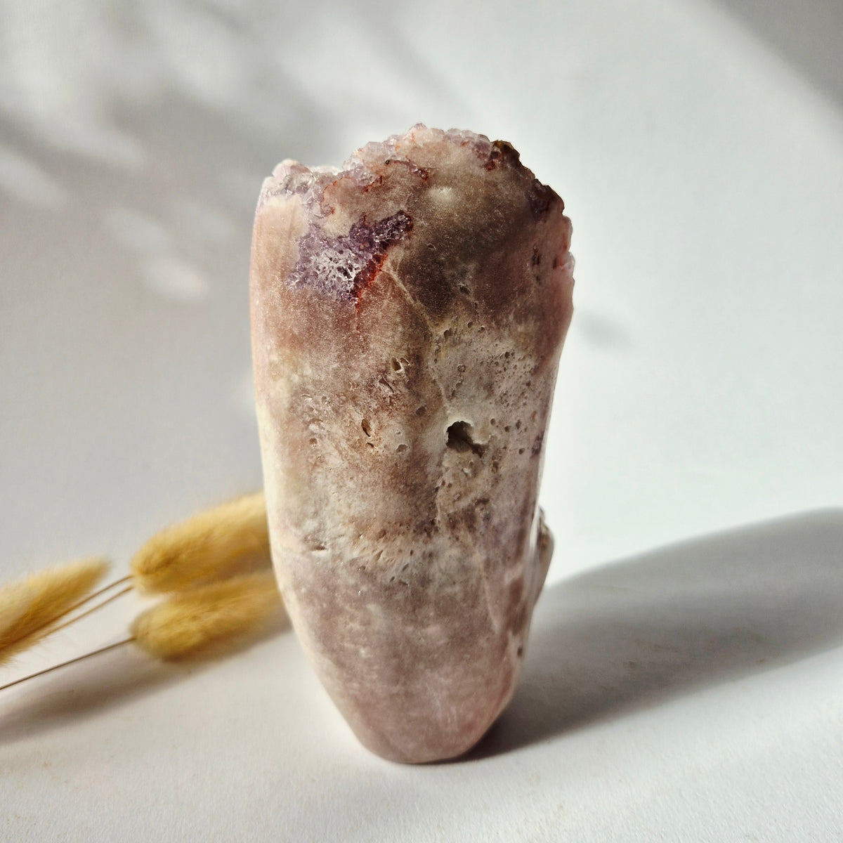 Roze Amethist Druzy Freeform 822Gram – AA+ Natuurlijke Pink Amethyst uit Brazilië