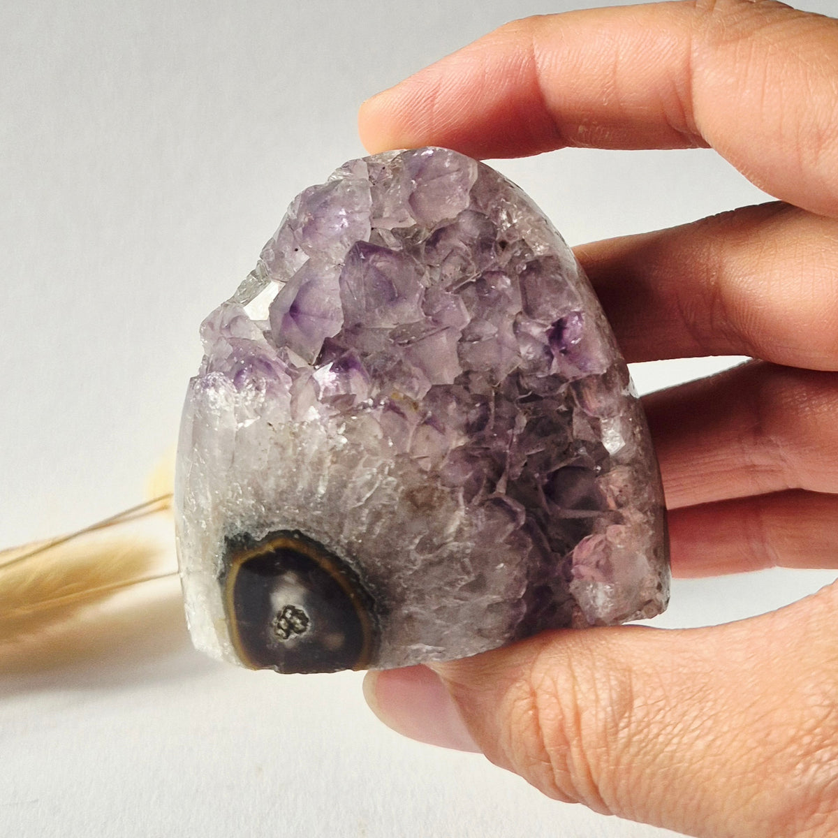 Amethyst Eyes Freeform – Agate Eye – 164g
