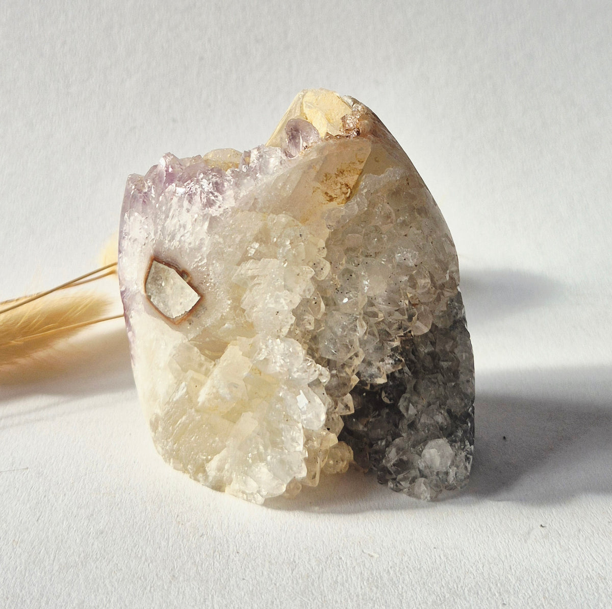 XL Edelstein Roher Amethyst Kathedralencluster – Nr. 13 1542 Gramm