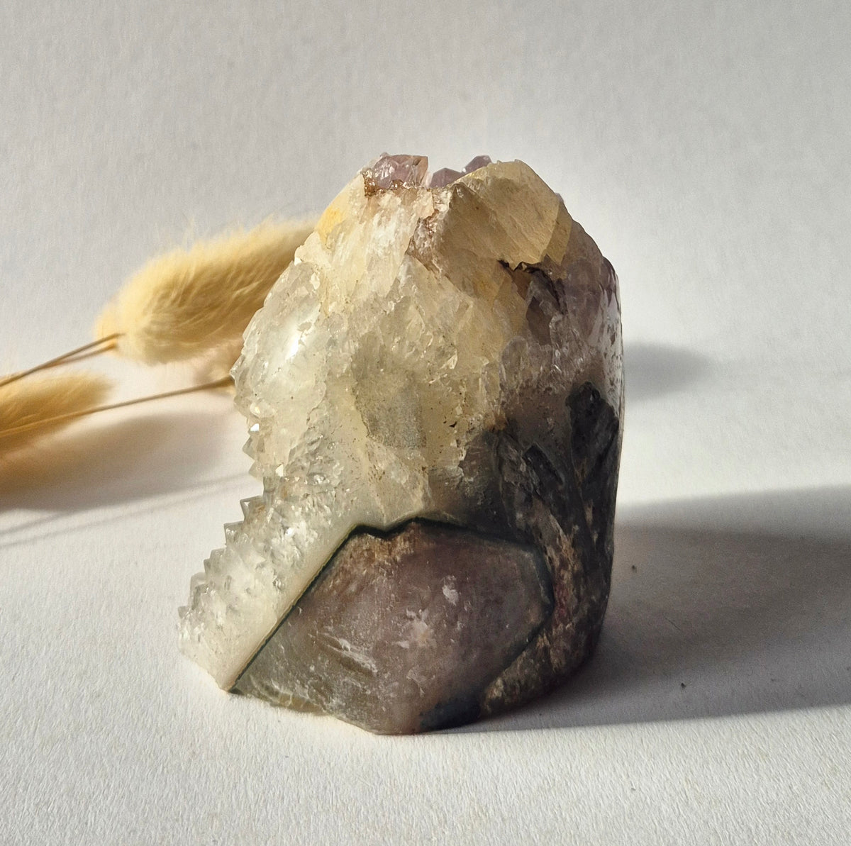 XL Edelstein Roher Amethyst Kathedralencluster – Nr. 13 1542 Gramm