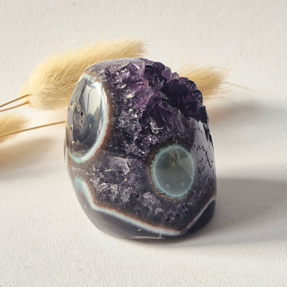 XL Edelstein Roher Amethyst Kathedralencluster – Nr. 13 1542 Gramm