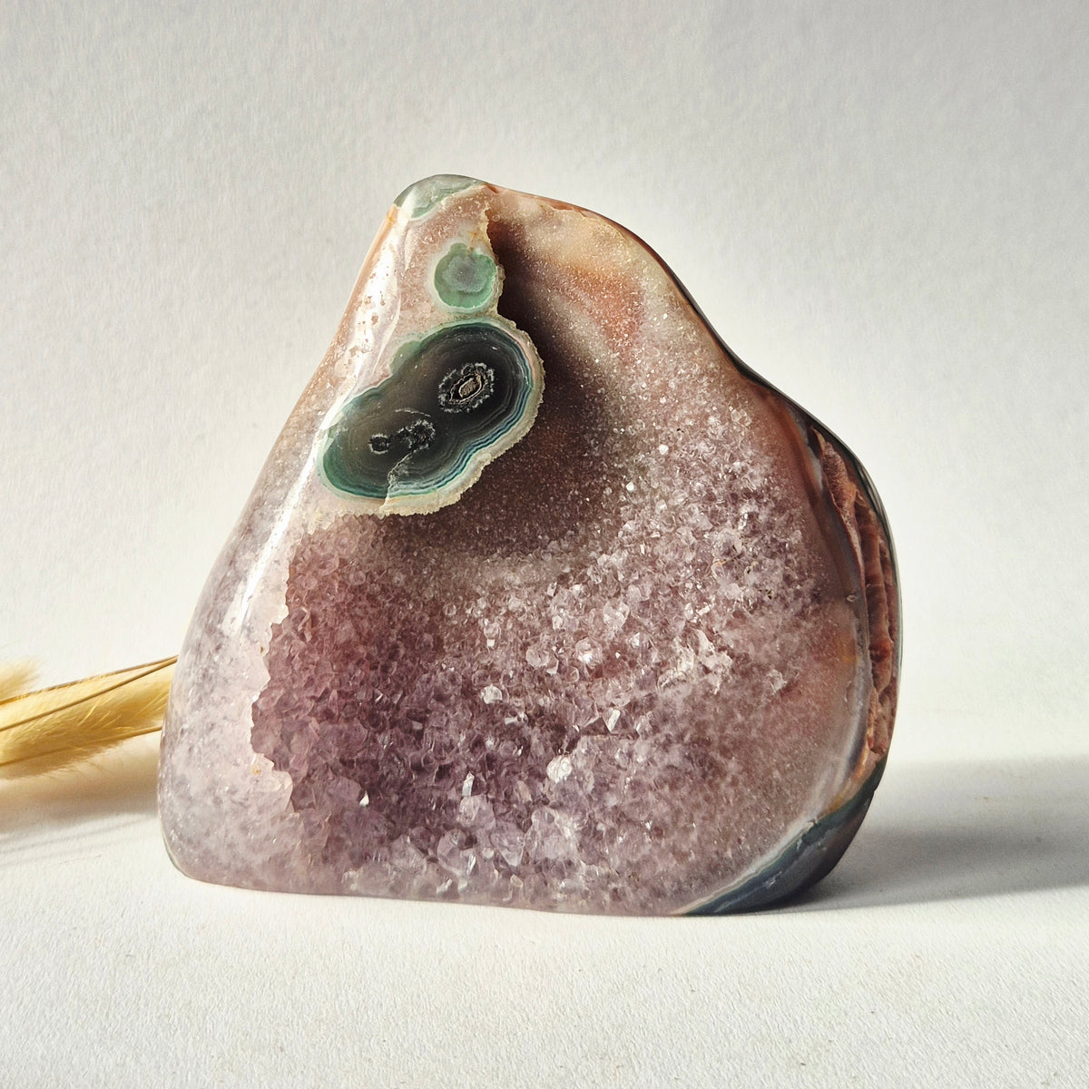 Amethyst Eyes Freeform – Agate Eye – 478g