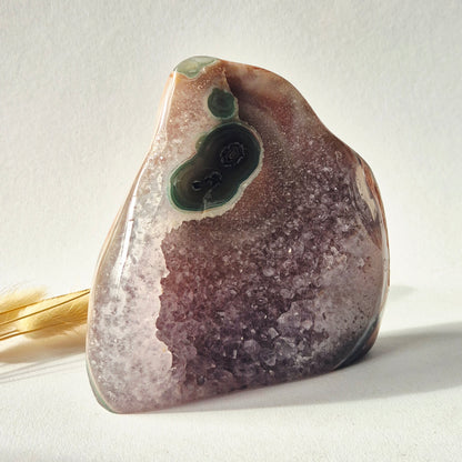 Amethyst Eyes Freeform – Agate Eye – 478g