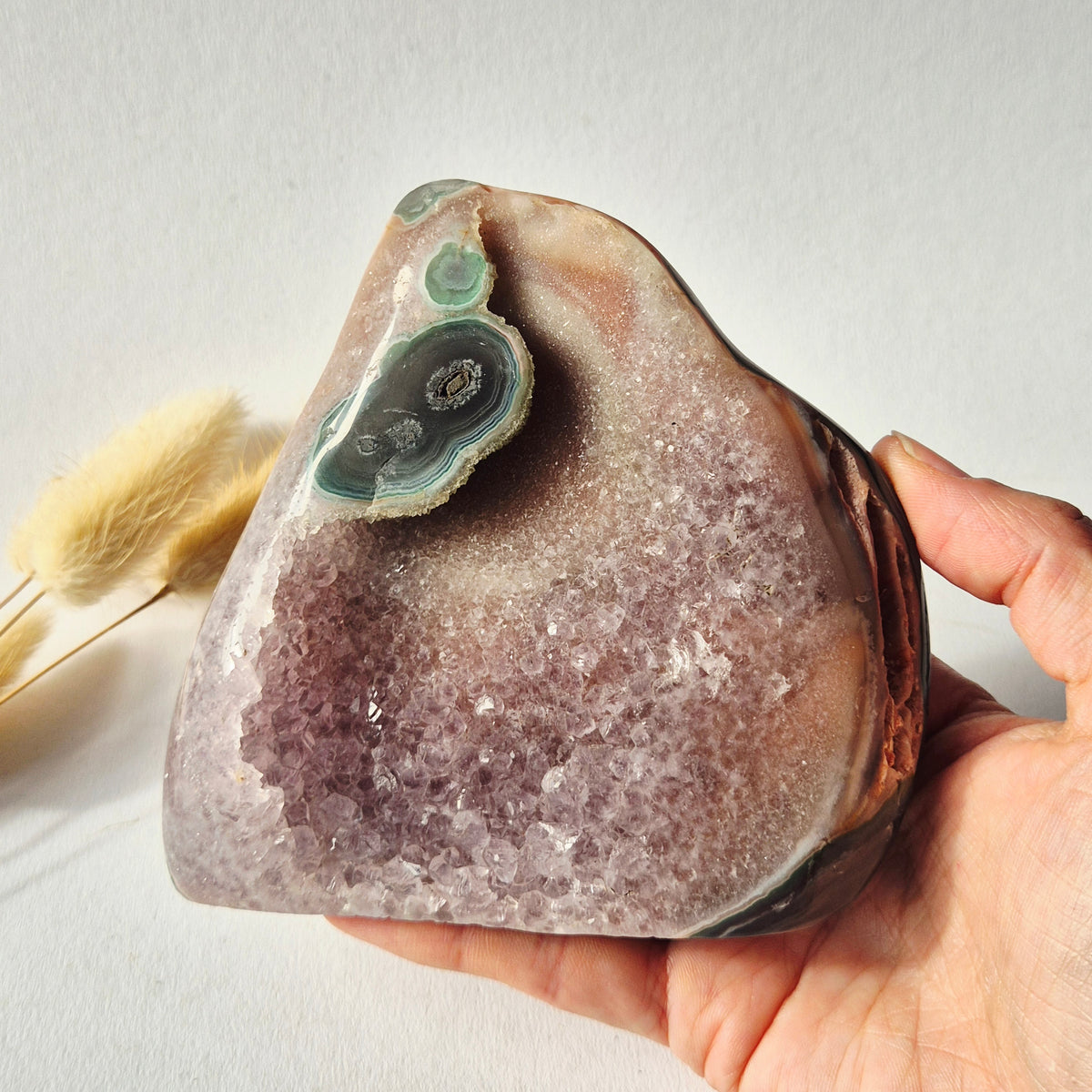 Amethyst Eyes Freeform – Agate Eye – 478g