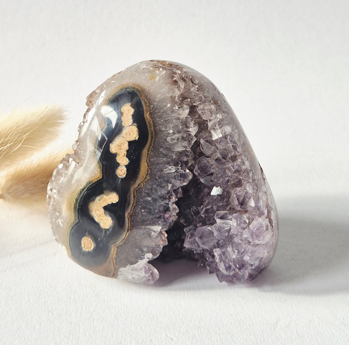 XL Edelstein Roher Amethyst Kathedralencluster – Nr. 13 1542 Gramm