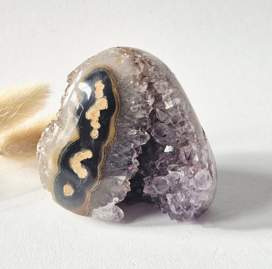 XL Edelstein Roher Amethyst Kathedralencluster – Nr. 13 1542 Gramm