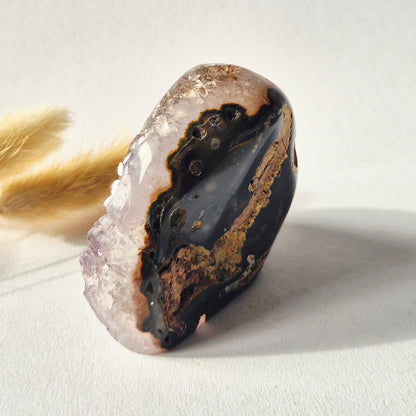 XL Edelstein Roher Amethyst Kathedralencluster – Nr. 13 1542 Gramm
