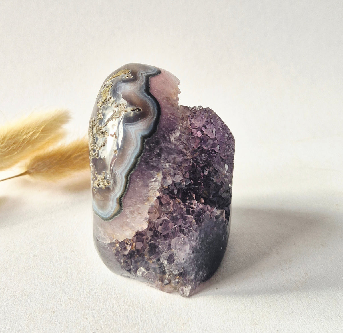 XL Edelstein Roher Amethyst Kathedralencluster – Nr. 13 1542 Gramm