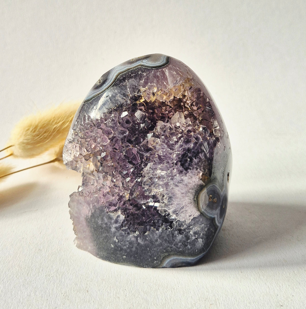 XL Edelstein Roher Amethyst Kathedralencluster – Nr. 13 1542 Gramm
