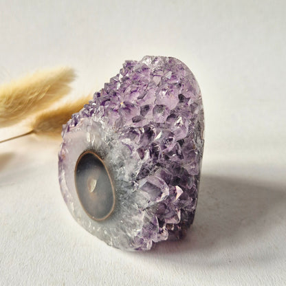 XL Edelstein Roher Amethyst Kathedralencluster – Nr. 13 1542 Gramm