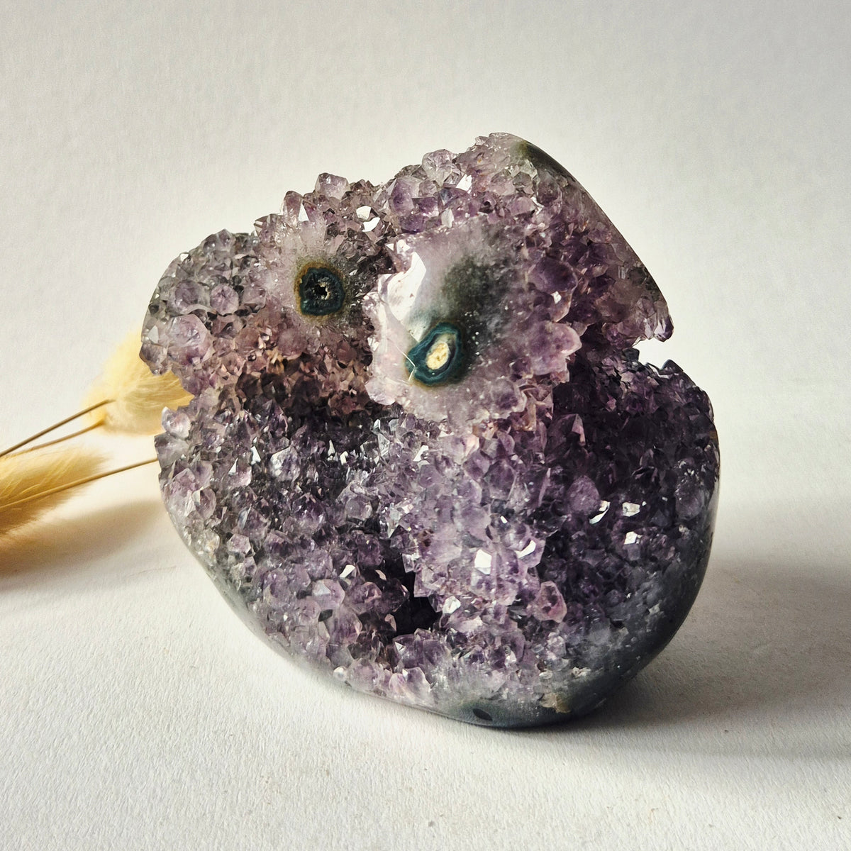 Amethyst Eyes Freeform – Agate Eye – 419g
