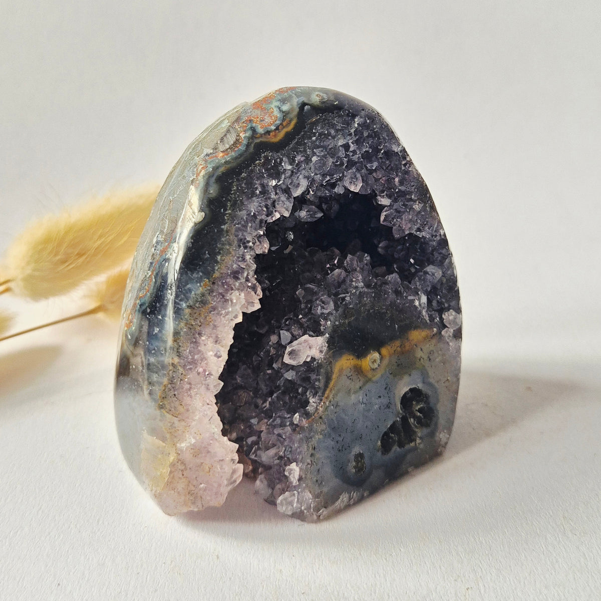 XL Edelstein Roher Amethyst Kathedralencluster – Nr. 13 1542 Gramm