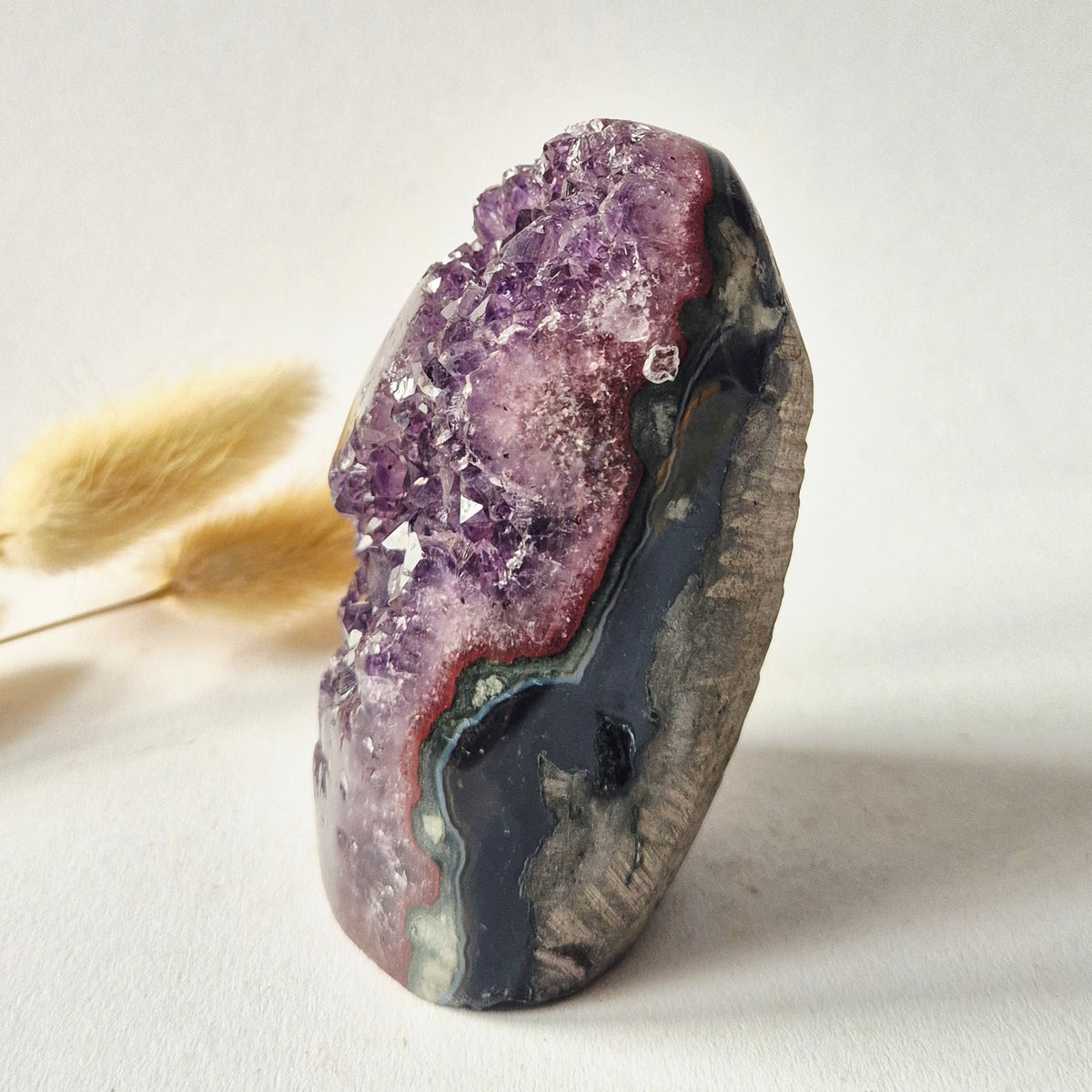 XL Edelstein Roher Amethyst Kathedralencluster – Nr. 13 1542 Gramm