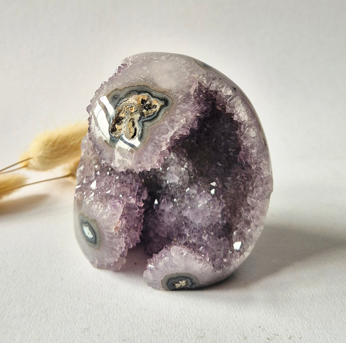 XL Edelstein Roher Amethyst Kathedralencluster – Nr. 13 1542 Gramm