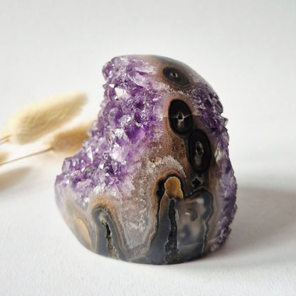 XL Edelstein Roher Amethyst Kathedralencluster – Nr. 13 1542 Gramm