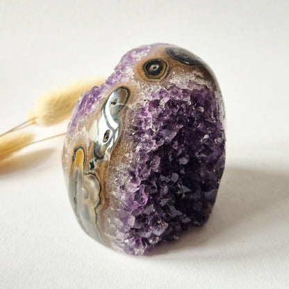 XL Edelstein Roher Amethyst Kathedralencluster – Nr. 13 1542 Gramm