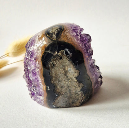 XL Edelstein Roher Amethyst Kathedralencluster – Nr. 13 1542 Gramm