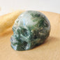 Edelsteinschädel Candy Fluoritschädel #8 | 374g – 7,5x6x5cm