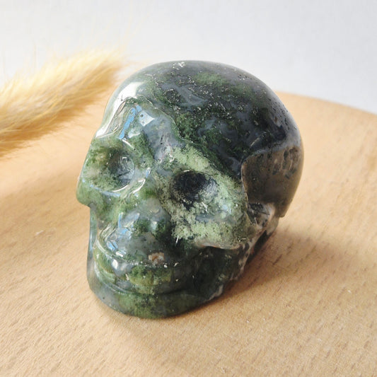 Edelsteinschädel Candy Fluoritschädel #8 | 374g – 7,5x6x5cm
