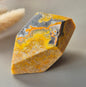 Gemstone Rhodonite Obelisk Tower - 8-10cm
