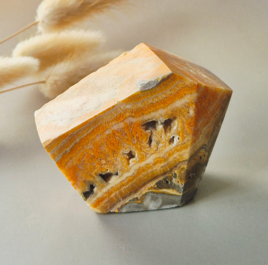 Edelstein-Hemimorphit-Obeliskenturm – (M) 7–9 cm (Hemimorphit)