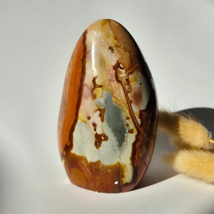 Edelsteen Spiritueel Statement piece Polychrome Ocean Jasper Freeform – 556g