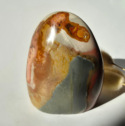 Edelsteen Spiritueel Statement piece Polychrome Ocean Jasper Freeform – 439g