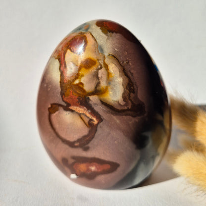 Edelsteen Spiritueel Statement piece Polychrome Ocean Jasper Freeform – 526g
