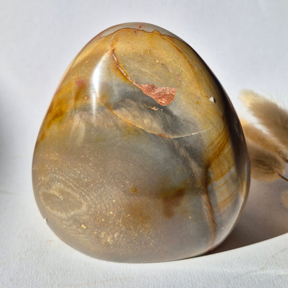 Edelsteen Spiritueel Statement piece Polychrome Ocean Jasper Freeform – 672g