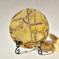 Picture Jasper Schijf op Metalen Standaard – ca. 10 cm #2