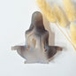 Druzy Agaat Meditatie Edelsteen Carving 10cm #3 -  Handgesneden vrouwelijke meditatievorm yoga