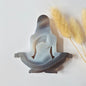 Druzy Agaat Meditatie Edelsteen Carving 10cm #6 -  Handgesneden vrouwelijke meditatievorm yoga