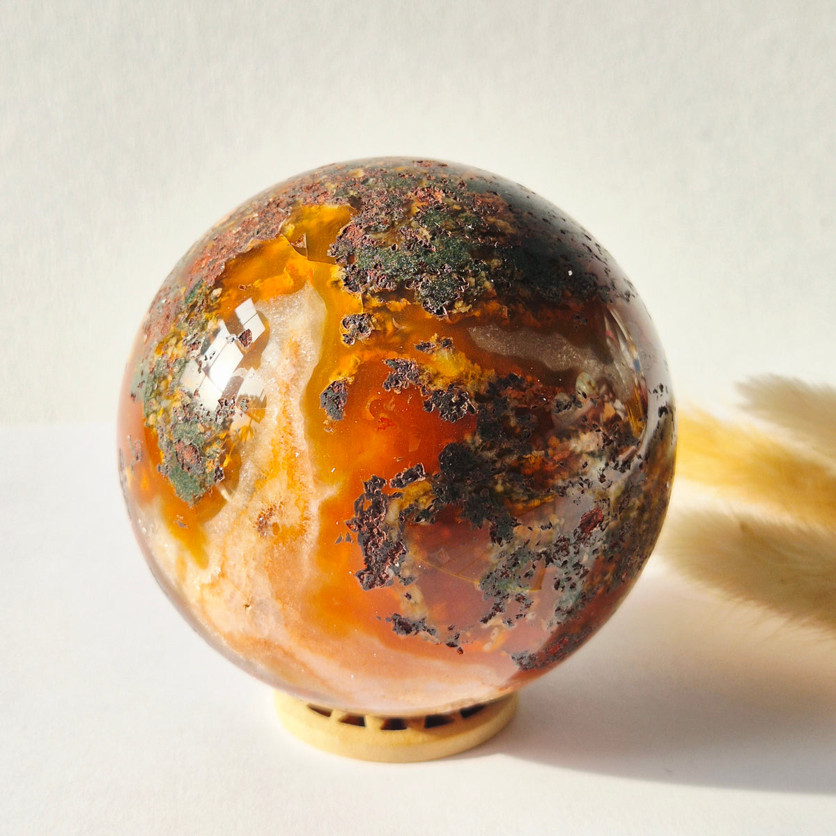XXL Edelstein Sodalith Kugel – 130mm – 2500g Kugel