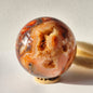Rode Mosagaat Druzy Edelsteen Bol – 80 mm | 590 g