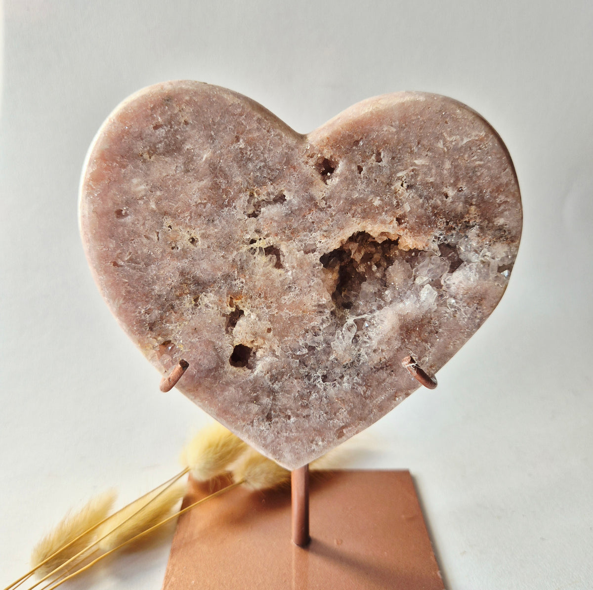 Druzy Pink Amethyst Freeforms &amp; Flames – Magische, sanfte Energie