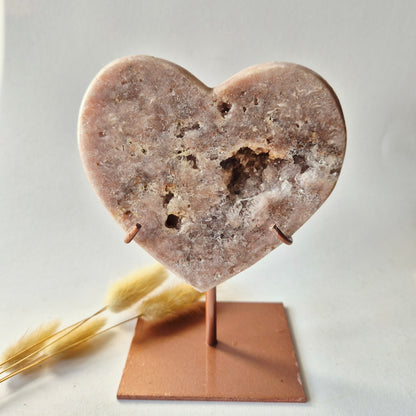 Druzy Pink Amethyst Freeforms &amp; Flames – Magische, sanfte Energie