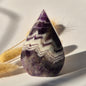 Dream Amethyst - Teardrop Drop Standing Gemstone Crystal - G. 173gram