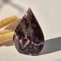 Dream Amethyst - Teardrop Drop Standing Gemstone Crystal - G. 173gram