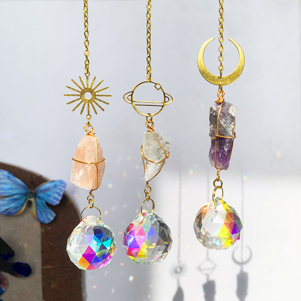 Zonnevanger met Rozenkwarts – Liefde & Zachtheid Decoratie