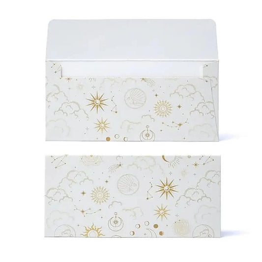 Cadeaukaart envelop Astrologie 19x9cm