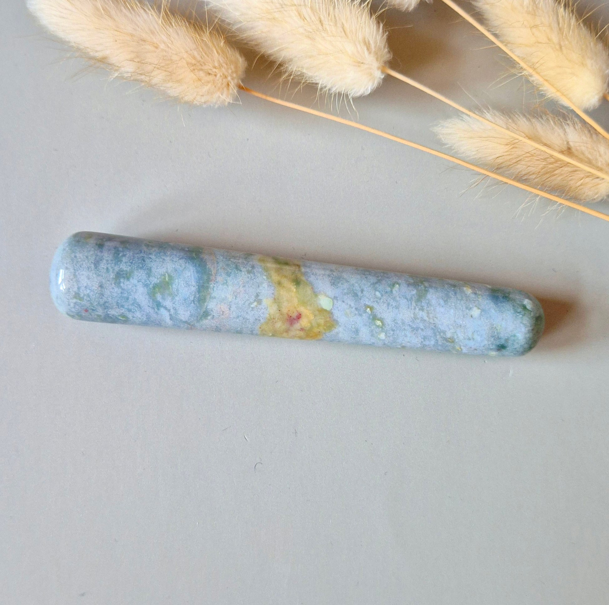 Edelsteen massage tool ocean jasper