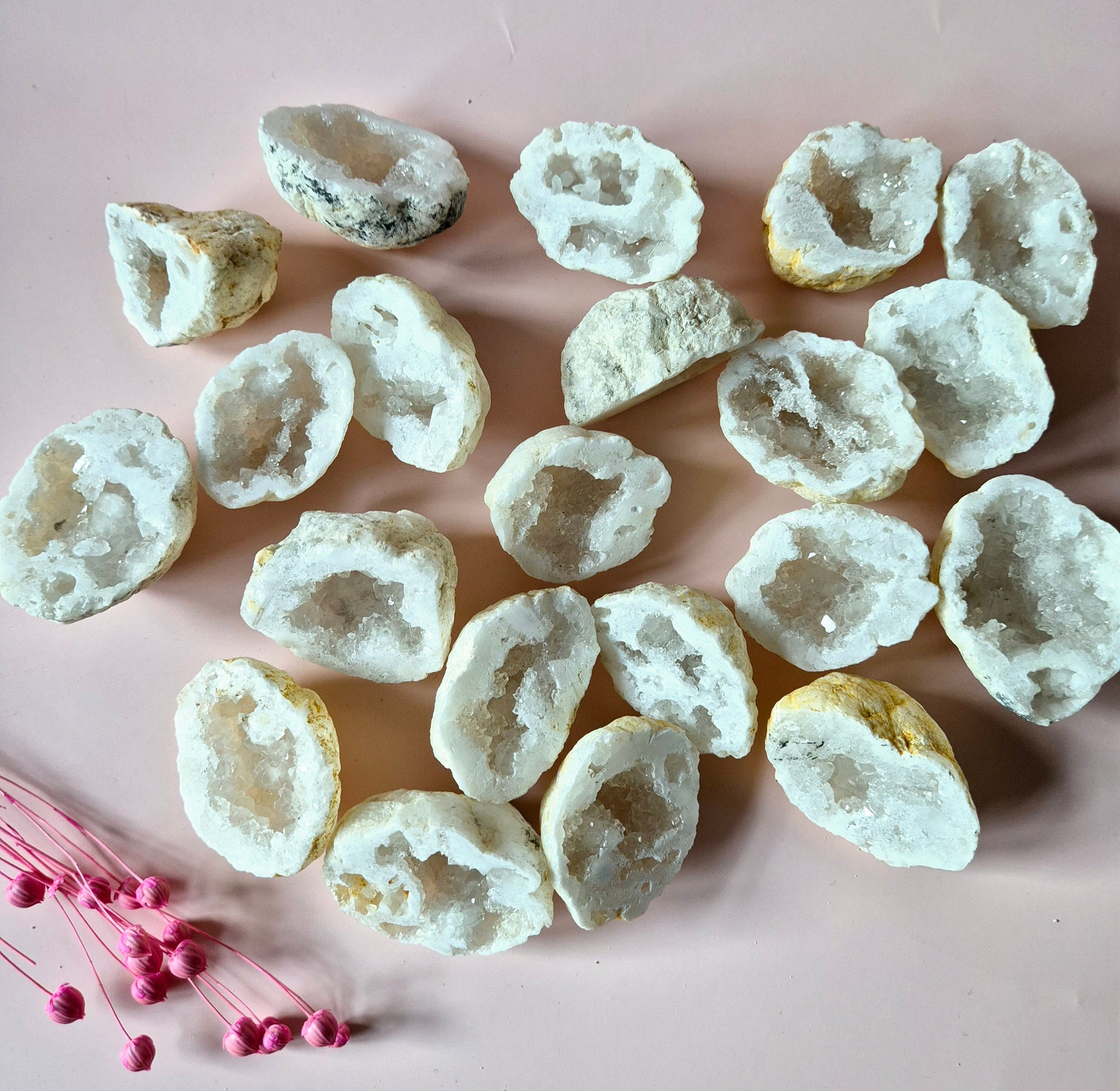 kleine agaat geode 5-7 cm decoratie