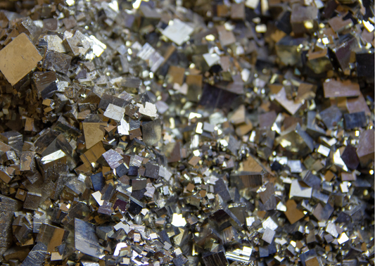 Wenskaart A6 - Pyriet Edelsteen